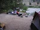 Typical campsite