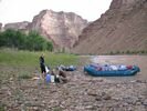 The view upstream from Jack Creek Camp #2