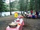 The Grande Ronde is great for kids... apparently for wine and cake too!