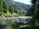 Looking upstream towards Martins Misery Rapid
