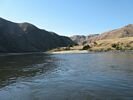 Snake River Scenery below confluence; note slack current