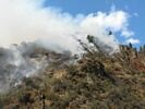 Fires are encountered often on western rivers - this is below White House Bar