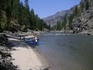 Pebble Beach camp, just above Salmon Falls