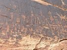 San Juan River petro glyphs