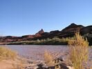 San Juan River rock formation named Mexican Hat