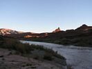 San Juan River rock formation named Mexican Hat