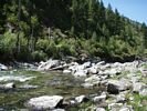 Selway River at low water level