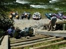 Put-in down the boat ramp at Paradise Guard Station