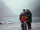 Expect to find winter on any river at any time. Lodore Canyon, Utah.